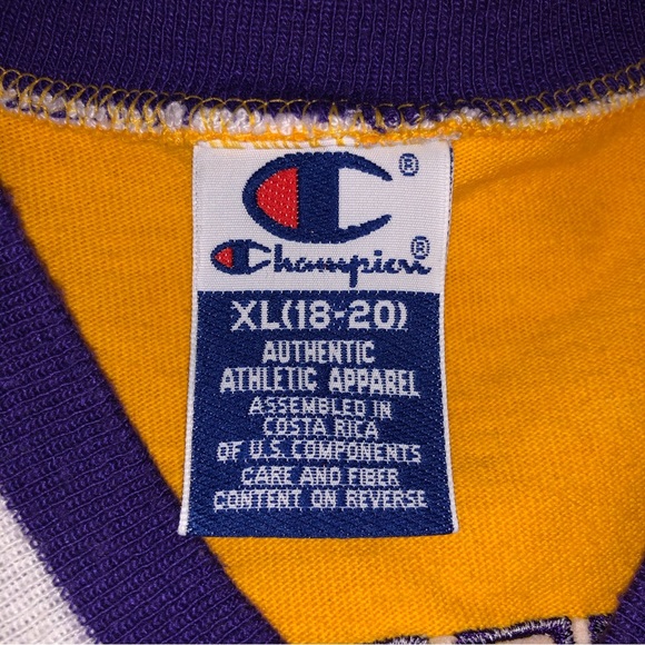 ππ Los Angeles Lakers Champion Official Shooting Shirt *EUC* ππ - Picture 8 of 9